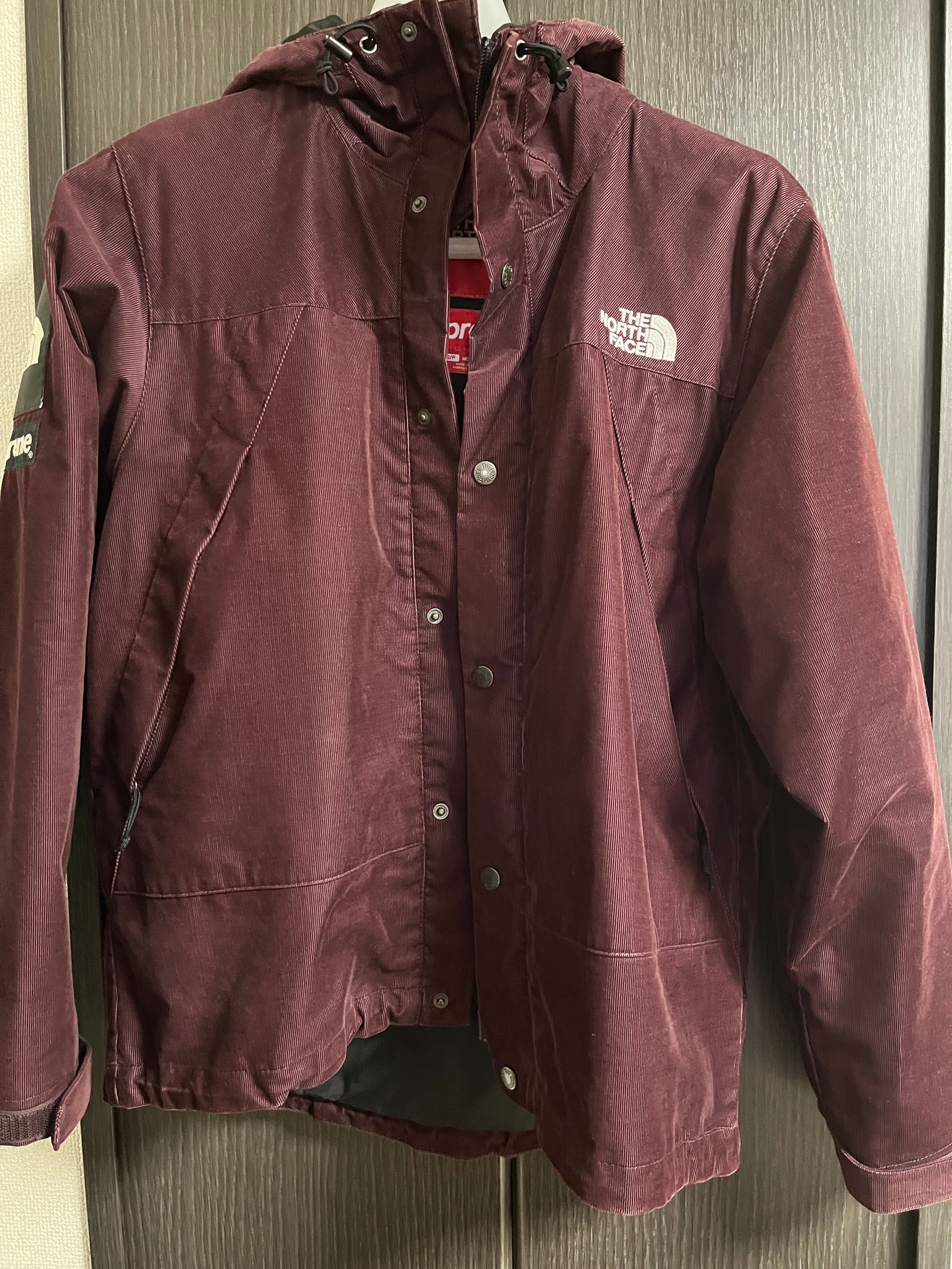 supreme north corduroy mountain shell 