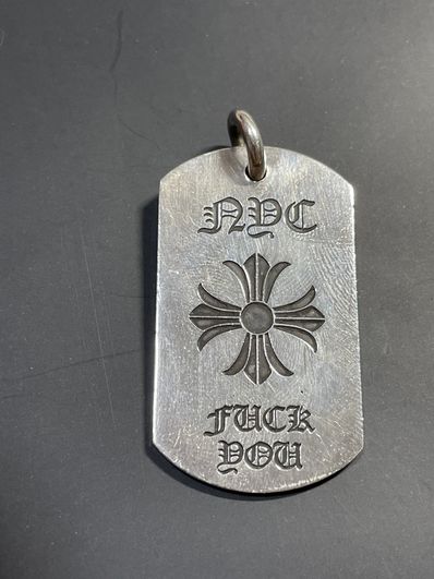 Chrome Hearts 925シルバー ドッグタグ