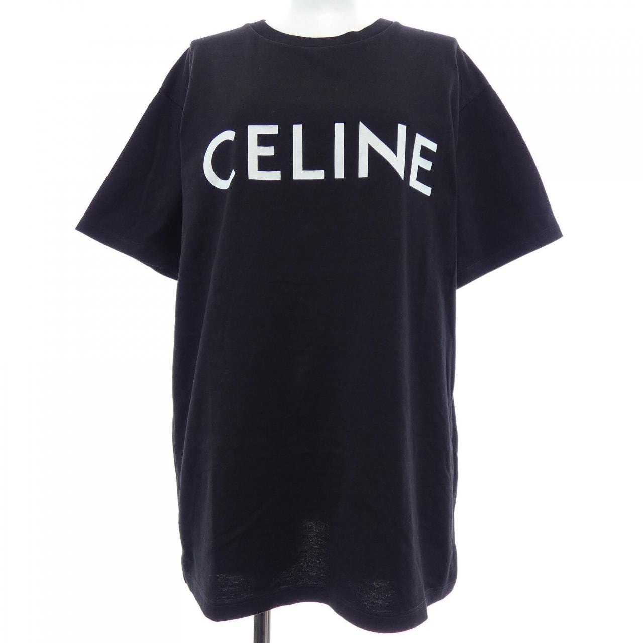 セリーヌ CELINE CELINEプリント ルーズTシャツ 2X764671Q Tシャツ