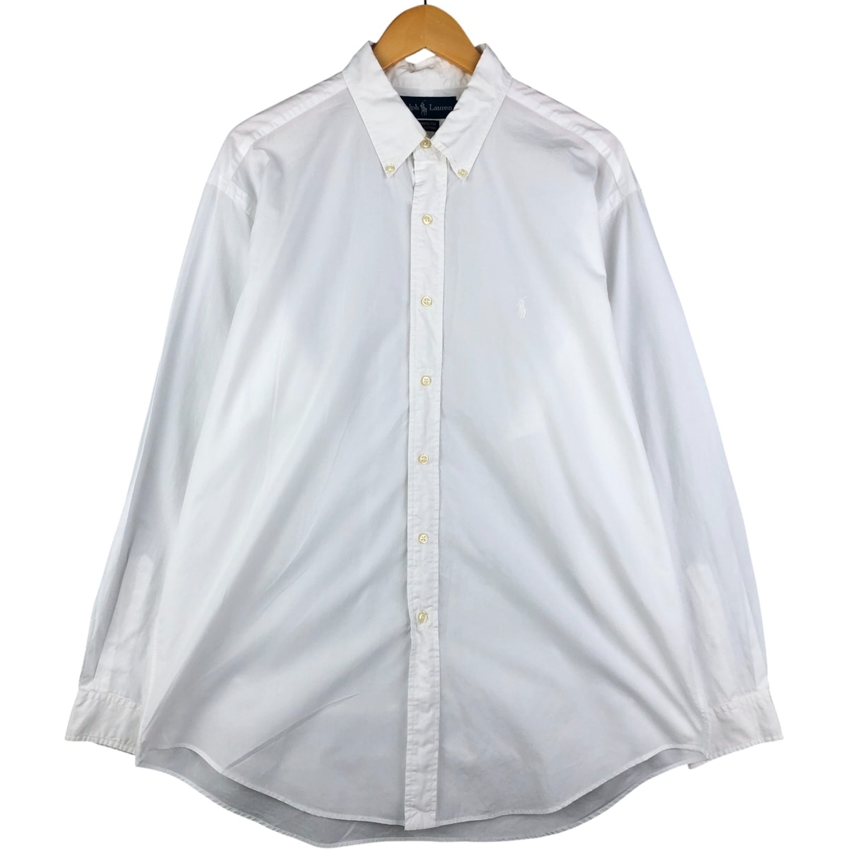古着 ラルフローレン Ralph Lauren YARMOUTH 長袖 ボタンダウンシャツ メンズXL相当/eaa592720