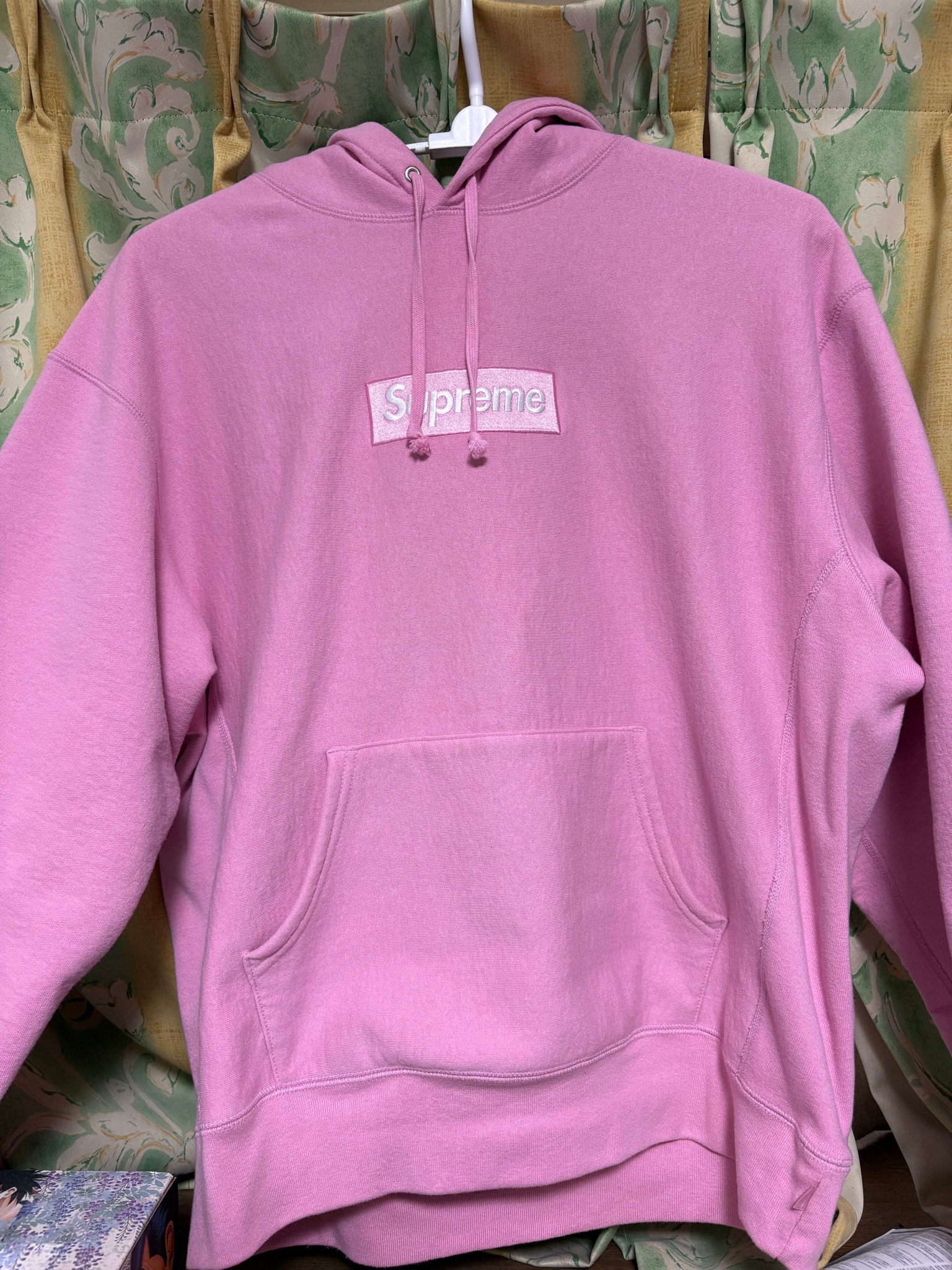 Supreme Box Logo Hooded Sweatshirt "Pink" (24FW)