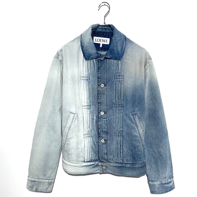 LOEWE Gradation Denim Jacket "Light Blue"