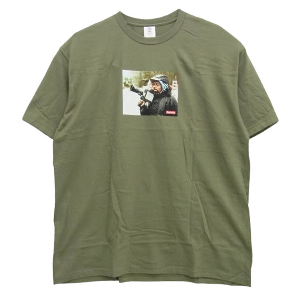 Supreme シュプリーム Tシャツ 25SS 40 Acres Spike Tee スパイクリー 半袖 Tシャツ カットソー カーキ系 XL【中古】