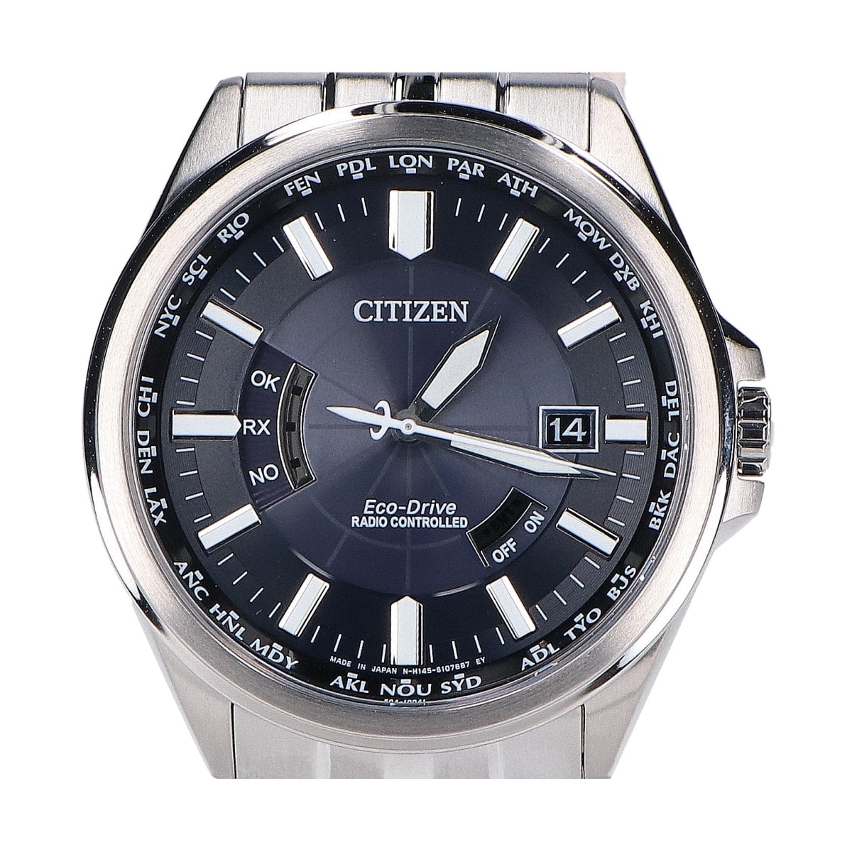 シチズン 【新品同様】CB0011-69L H145 Citizen Collection シチズンコレクション エコ・ドライブ電波