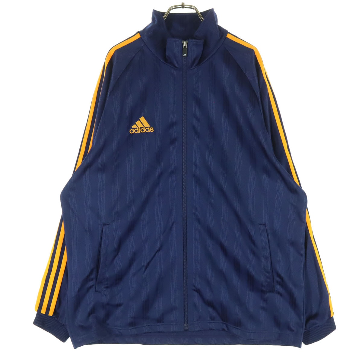 adidas アディダス ワンポイントロゴ 長袖 トラックジャケット O ブルー ジャージ