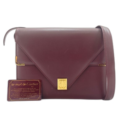 カルティエ CARTIER マストライン ショルダーバッグ【中古】