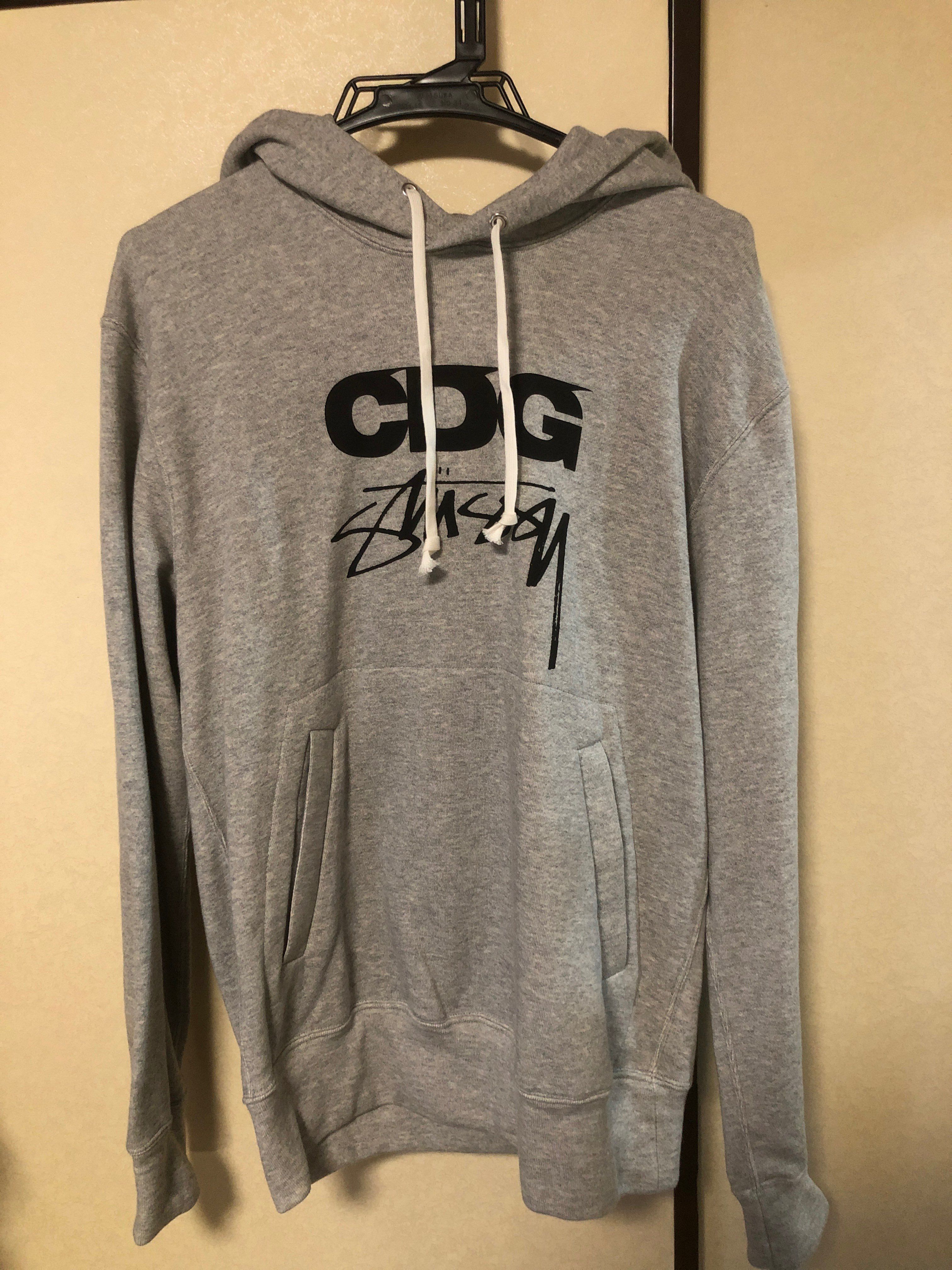 Stussy COMME des GARÇONS HOODIE "Grey"