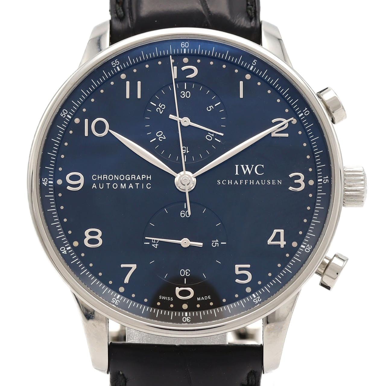 【ノーメンテナンス還元価格】IWC ポルトギーゼクロノグラフ IW371447 SS 自動巻