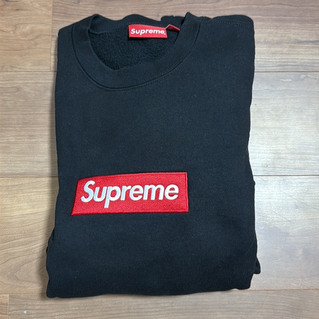 Supreme Box Logo Crewneck "Black" (22FW)