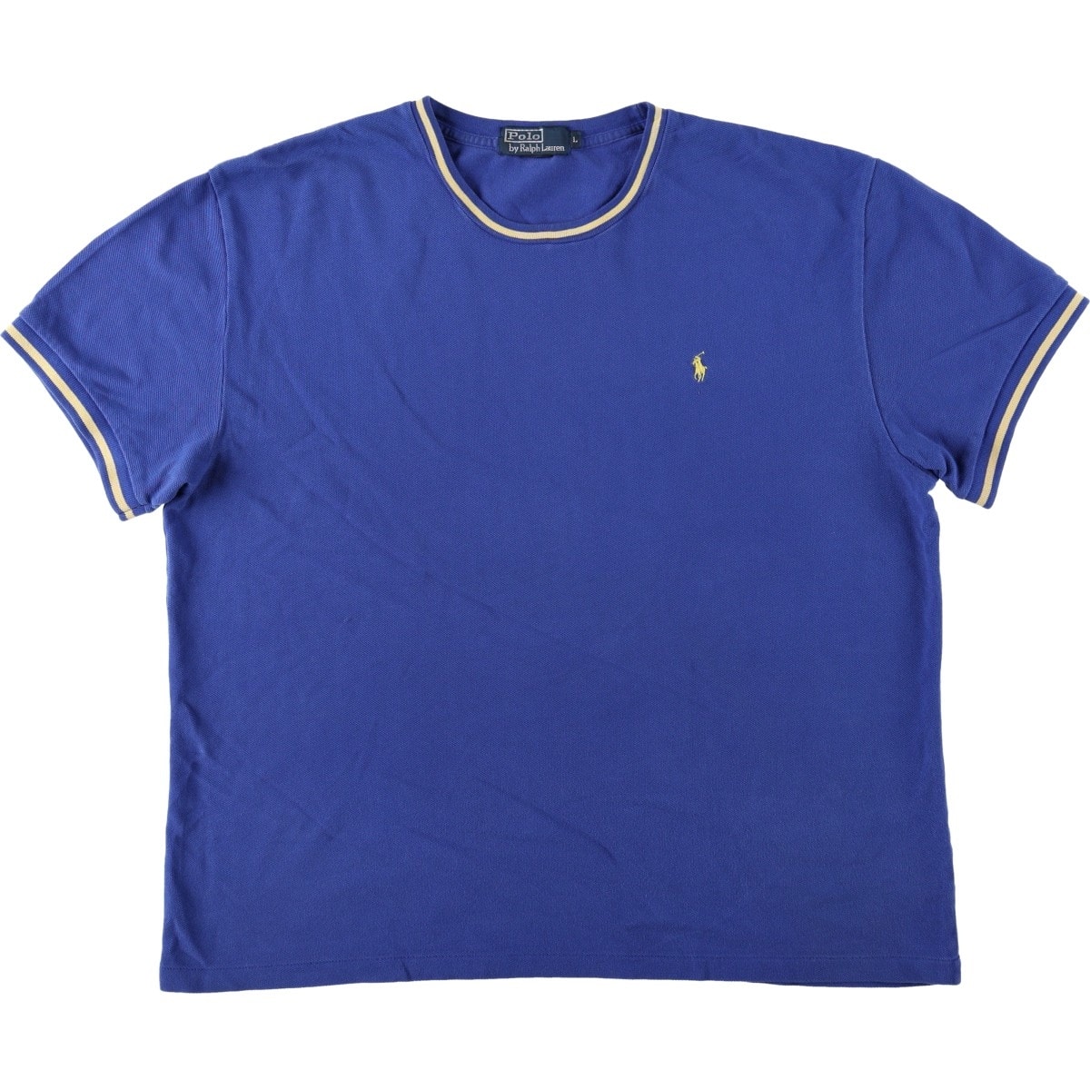 古着 ラルフローレン Ralph Lauren POLO by Ralph Lauren 半袖 ワンポイントロゴTシャツ メンズL相当/eaa664728