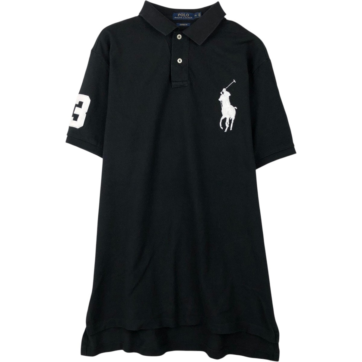 古着 ラルフローレン Ralph Lauren POLO RALPH LAUREN CUSTOM FIT ビッグポニー 半袖 ポロシャツ メンズXL相当/eaa667538