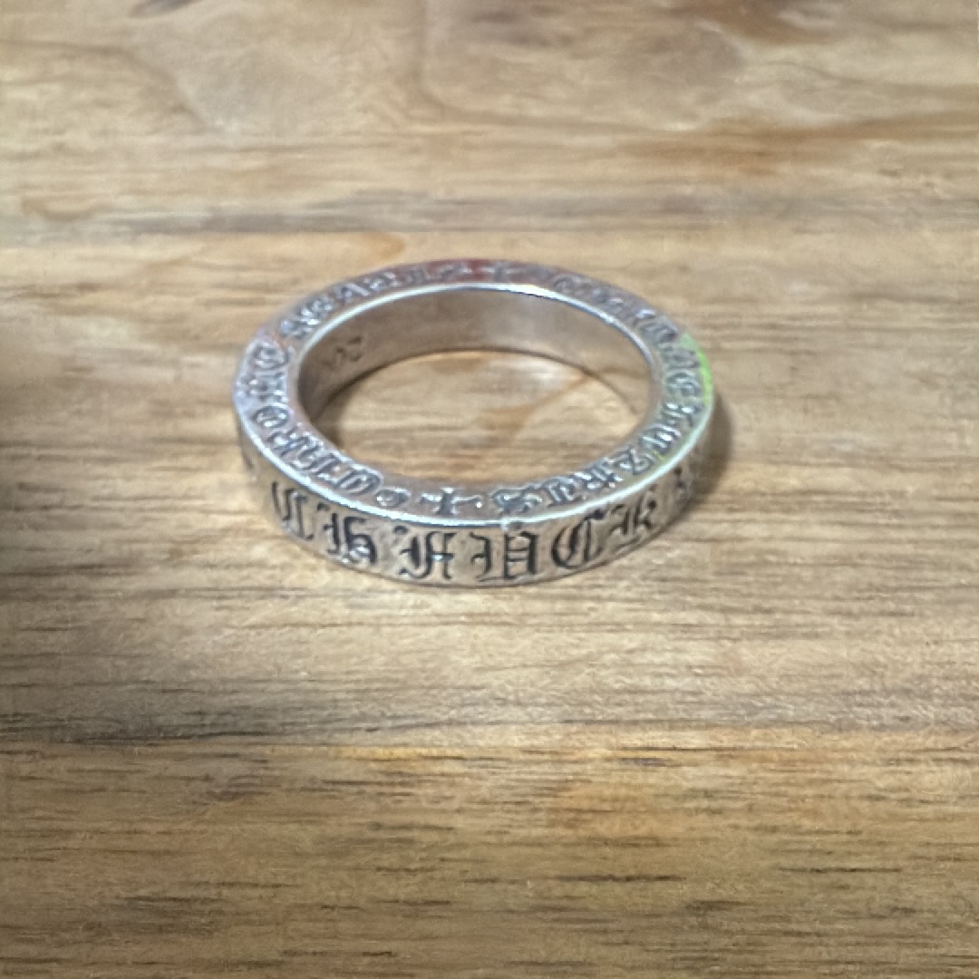 Chrome Hearts Spacer Ring 3mm CH Fuck You "Silver"