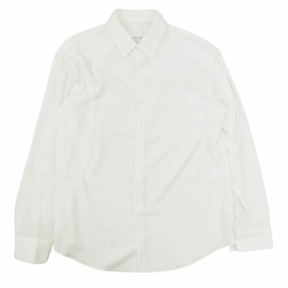 LAD MUSICIAN ラッドミュージシャン 長袖シャツ 2125-105 DECHINE STANDARD SHIRT デシン スタンダード 長袖 シャツ ホワイト系 42【中古】