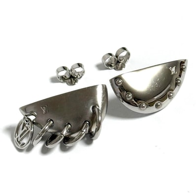 【希少】ルイヴィトン メンズ レディース アシンメトリー バイオニック ピアス