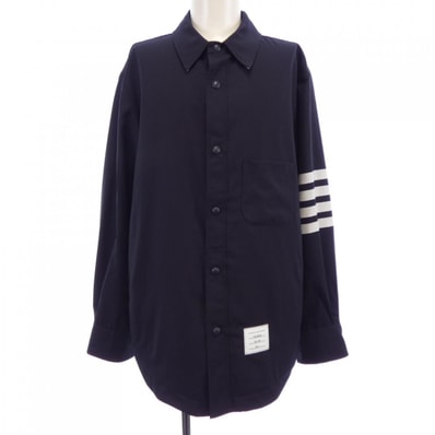 トムブラウン THOM BROWNE 平織り 4-BAR シャツ ジャケット MJO055A ジャケット