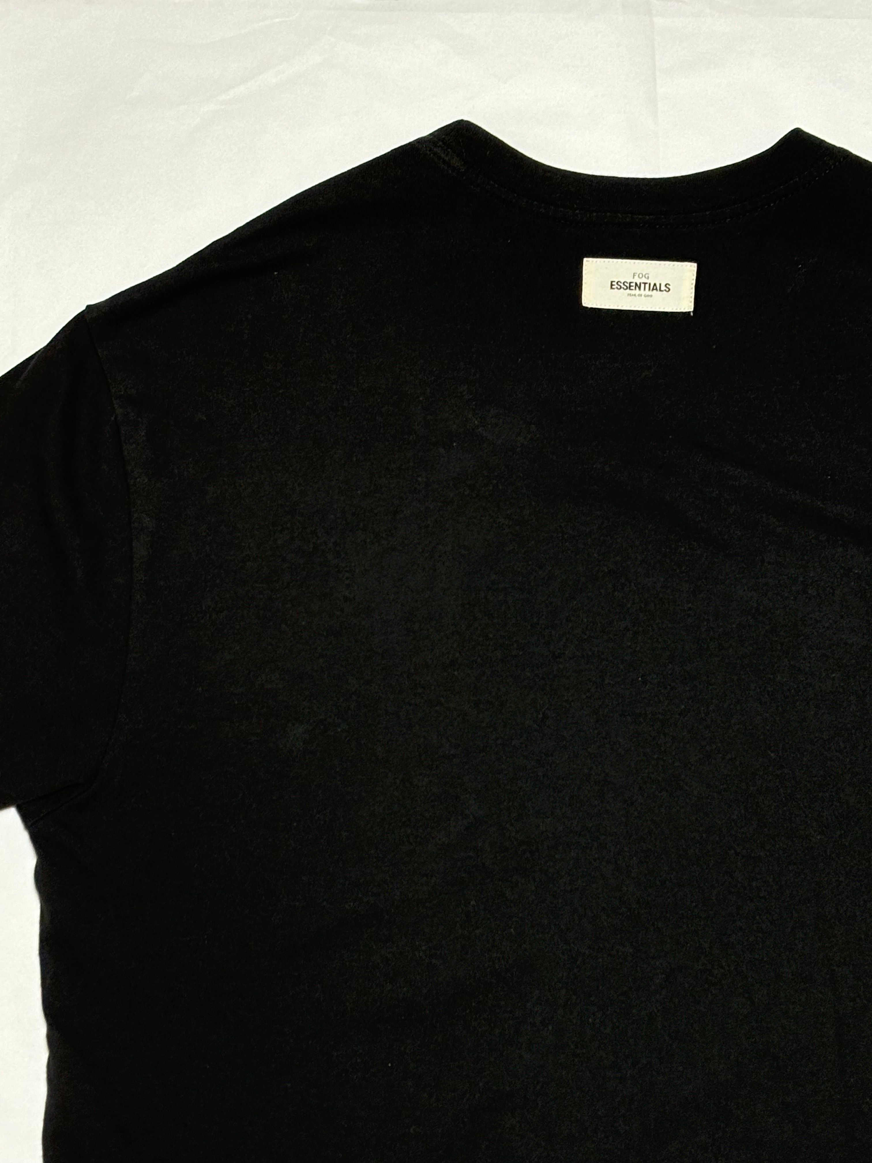 Essentials Boxy T-Shirt〝Black〟