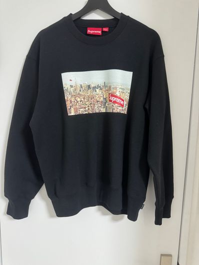 Supreme Aerial Crewneck "Black"