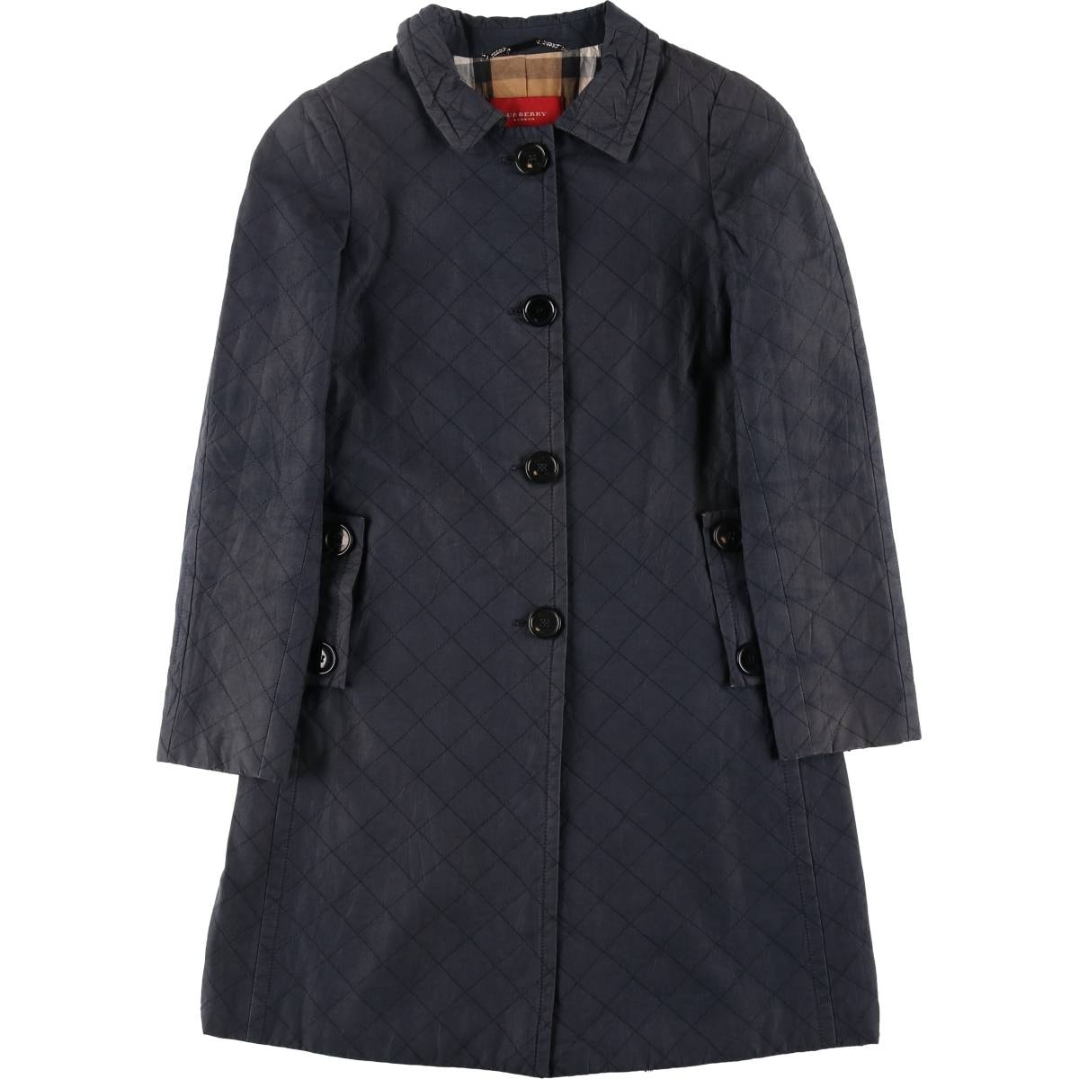 古着 バーバリー Burberry's BURBERRY LONDON キルティング ハーフコート スペイン製 レディースS相当/eaa498709
