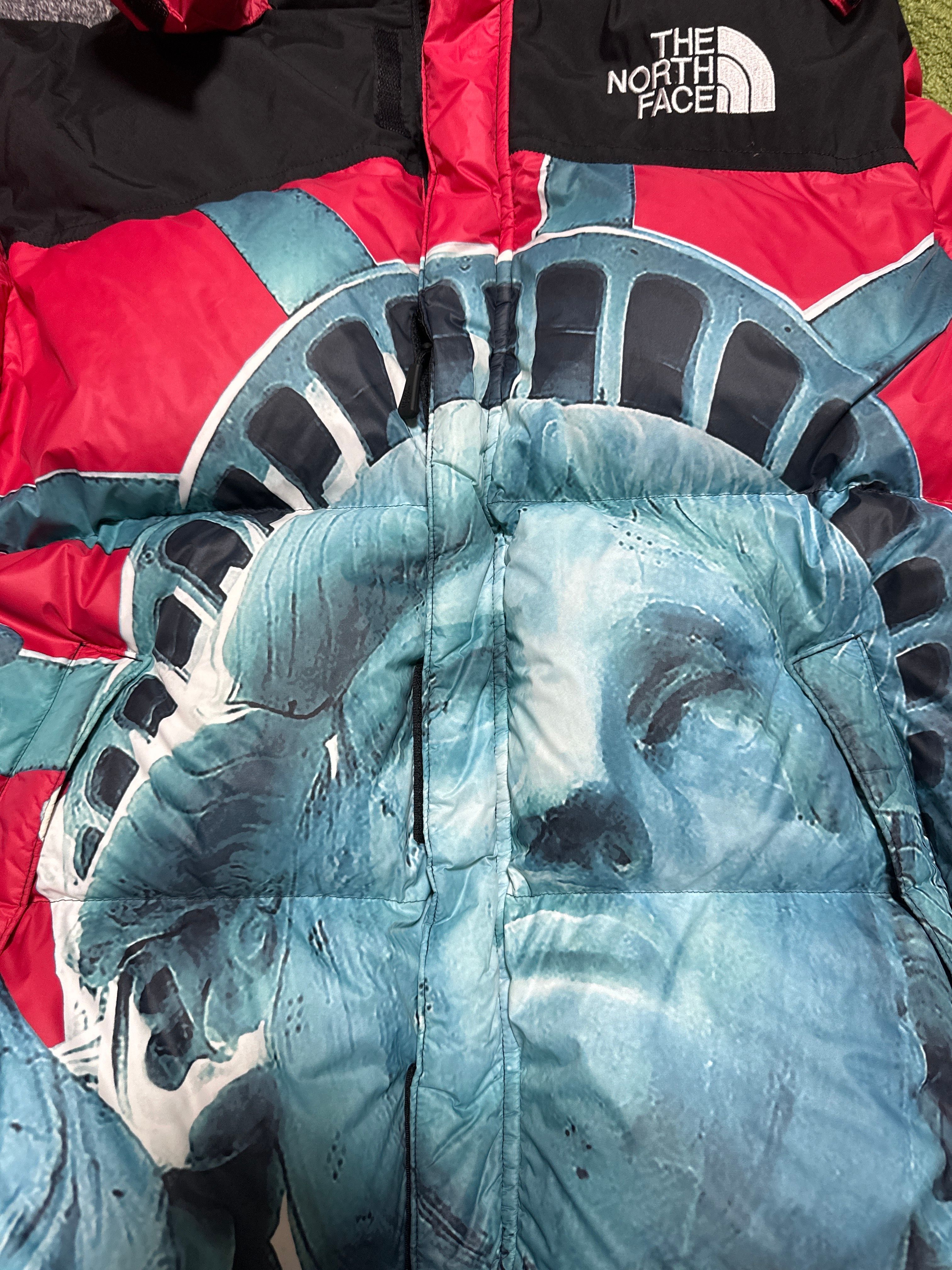 Supreme x The North Face Statue of Liberty Baltoro Jacket "Red"