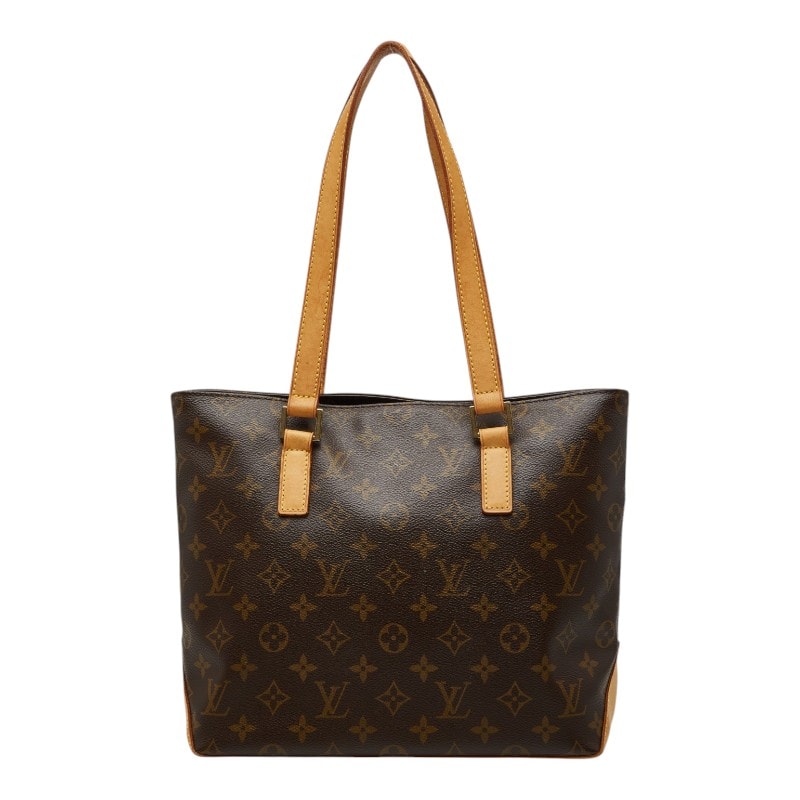 ルイ ヴィトン モノグラム カバピアノ トートバッグ ショルダーバッグ M51148 ブラウン PVC レザー レディース LOUIS VUITTON 【中古】
