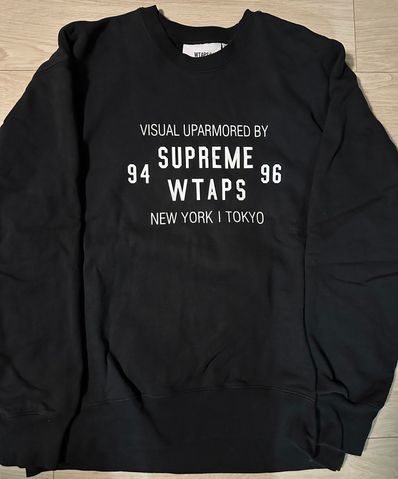 Supreme / WTAPS Crewneck "Black" 21274SPD-CSM03S