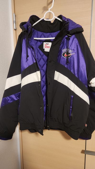 Supreme / Nike Hooded Sport Jacket "Purple"