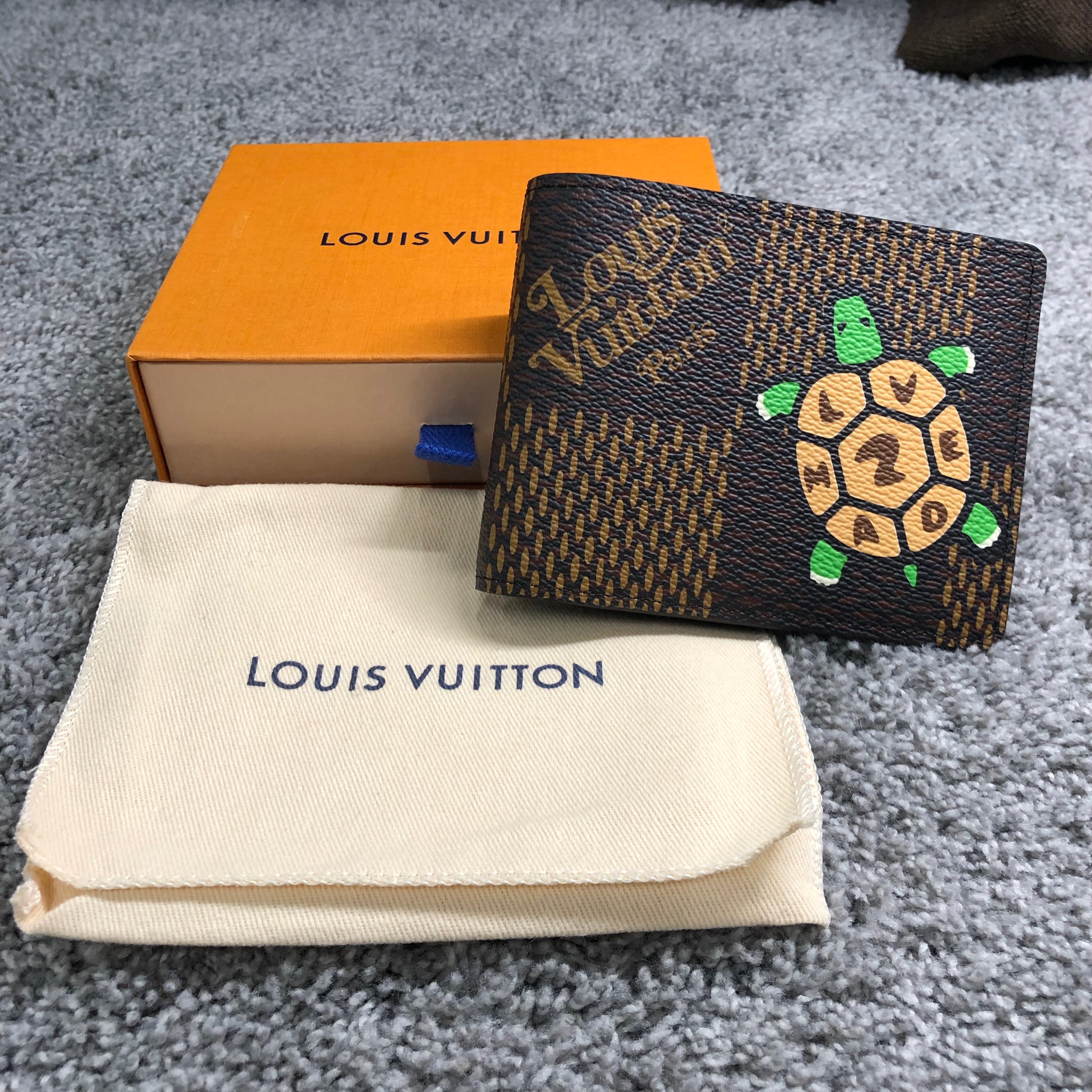 Louis Vuitton x Nigo Multiple Wallet Damier Ebene Giant "Brown"