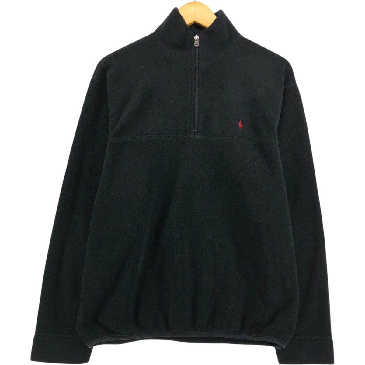 古着 90年代 ラルフローレン Ralph Lauren POLO by Ralph Lauren ハーフジップ フリースプルオーバー USA製 メンズM相当 ヴィンテージ/eaa572019