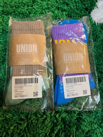 UNION ソックス2色セット