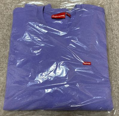 Supreme Small Box Crewneck "Purple" (19FW)
