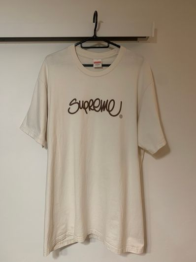 Supreme Handstyle Tee "Natural"