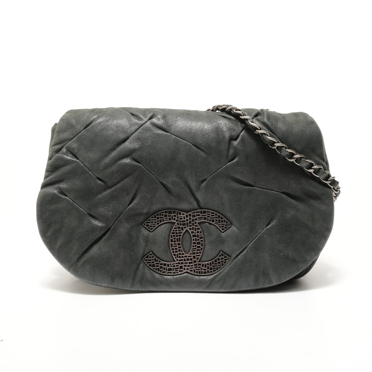 シャネル CHANEL 14番台 ココマーク ショルダーバッグ【中古】