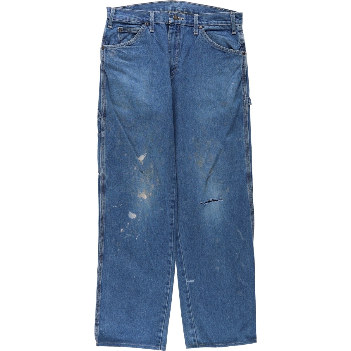 古着 ディッキーズ Dickies デニムペインターパンツ メンズw32相当/eaa672309