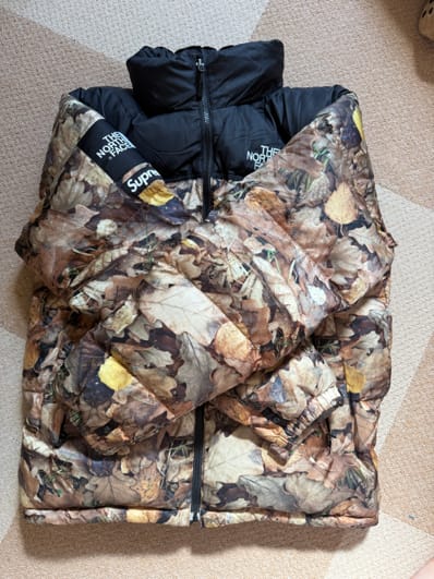 Supreme x The North Face Leaves Nuptse Jacket "Leaves"
