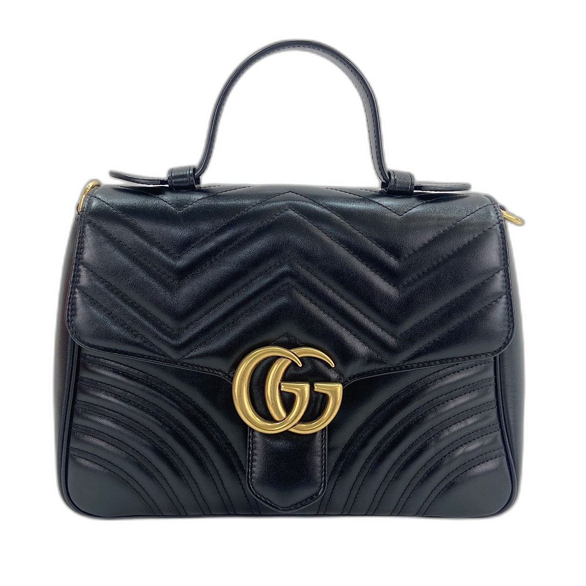 グッチ GUCCI GGマーモント 2WAY ショルダーバッグ【中古】