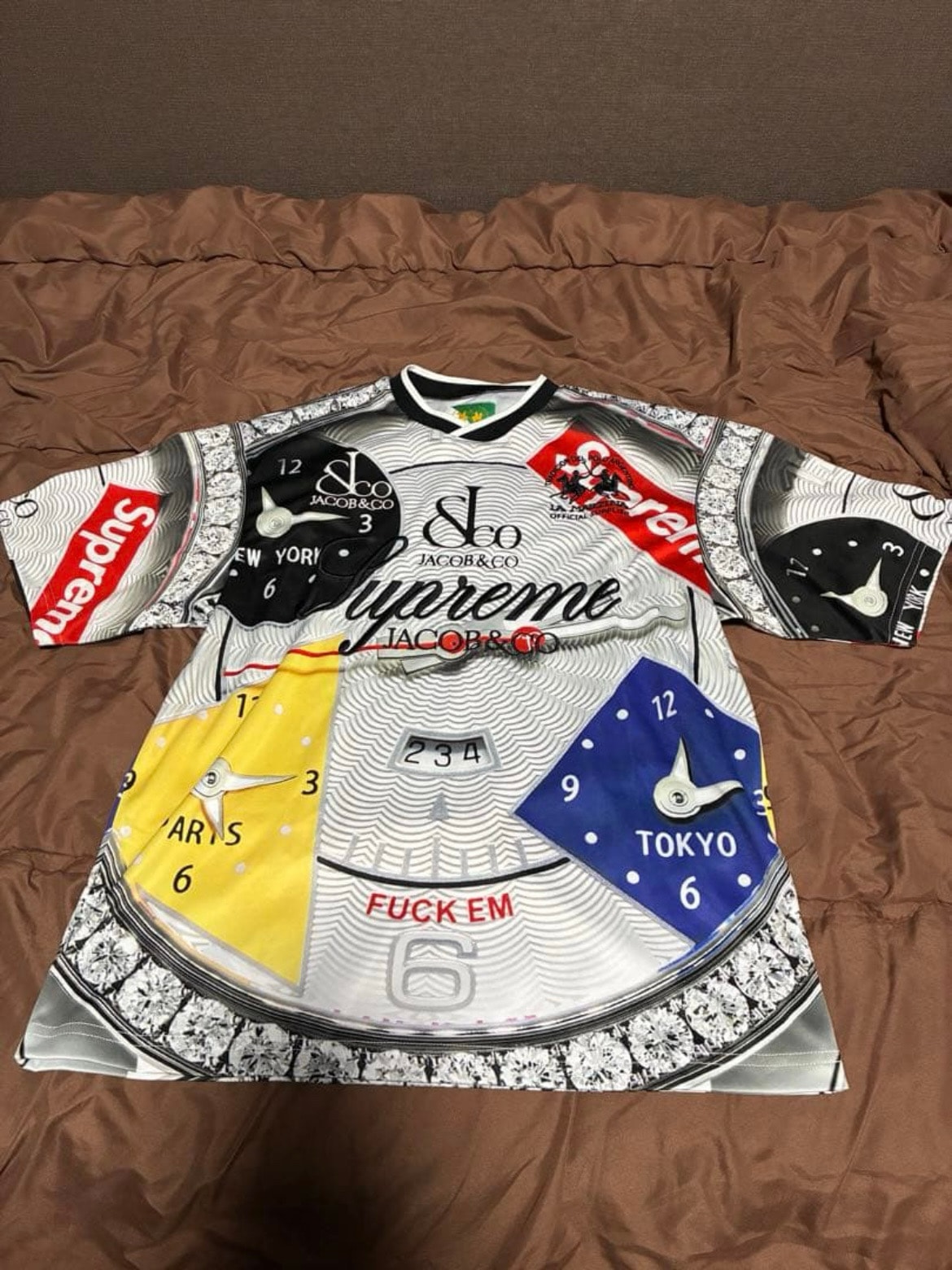 Supreme x La Martina Soccer Jersey "White"