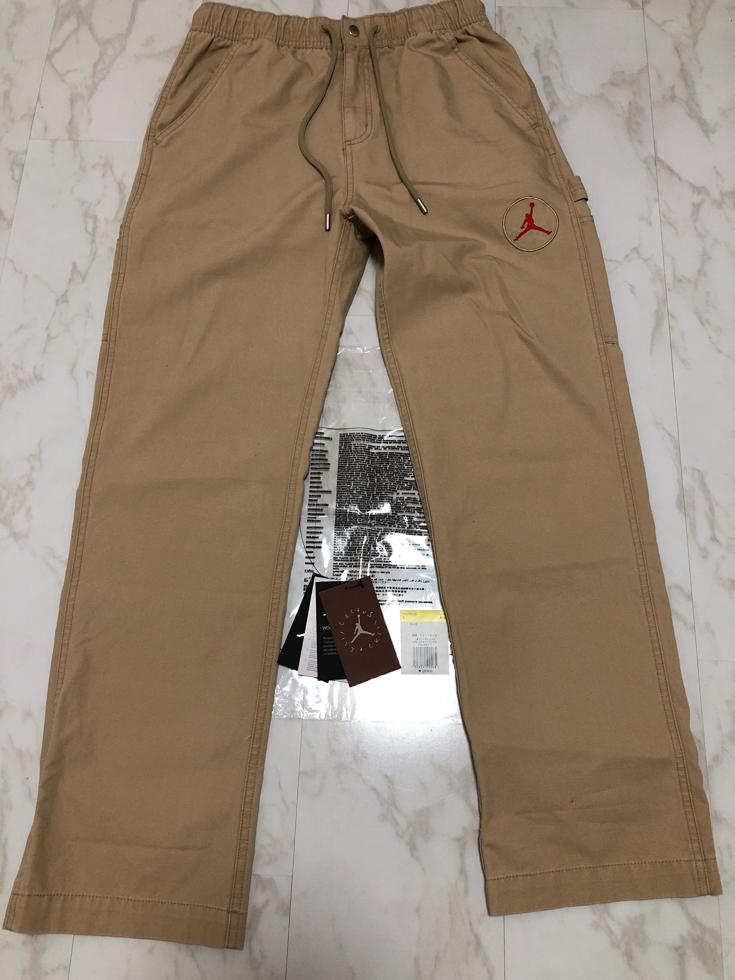 Air Jordan x Travis Cactus Jack Canvas Pant "Khaki Desert"