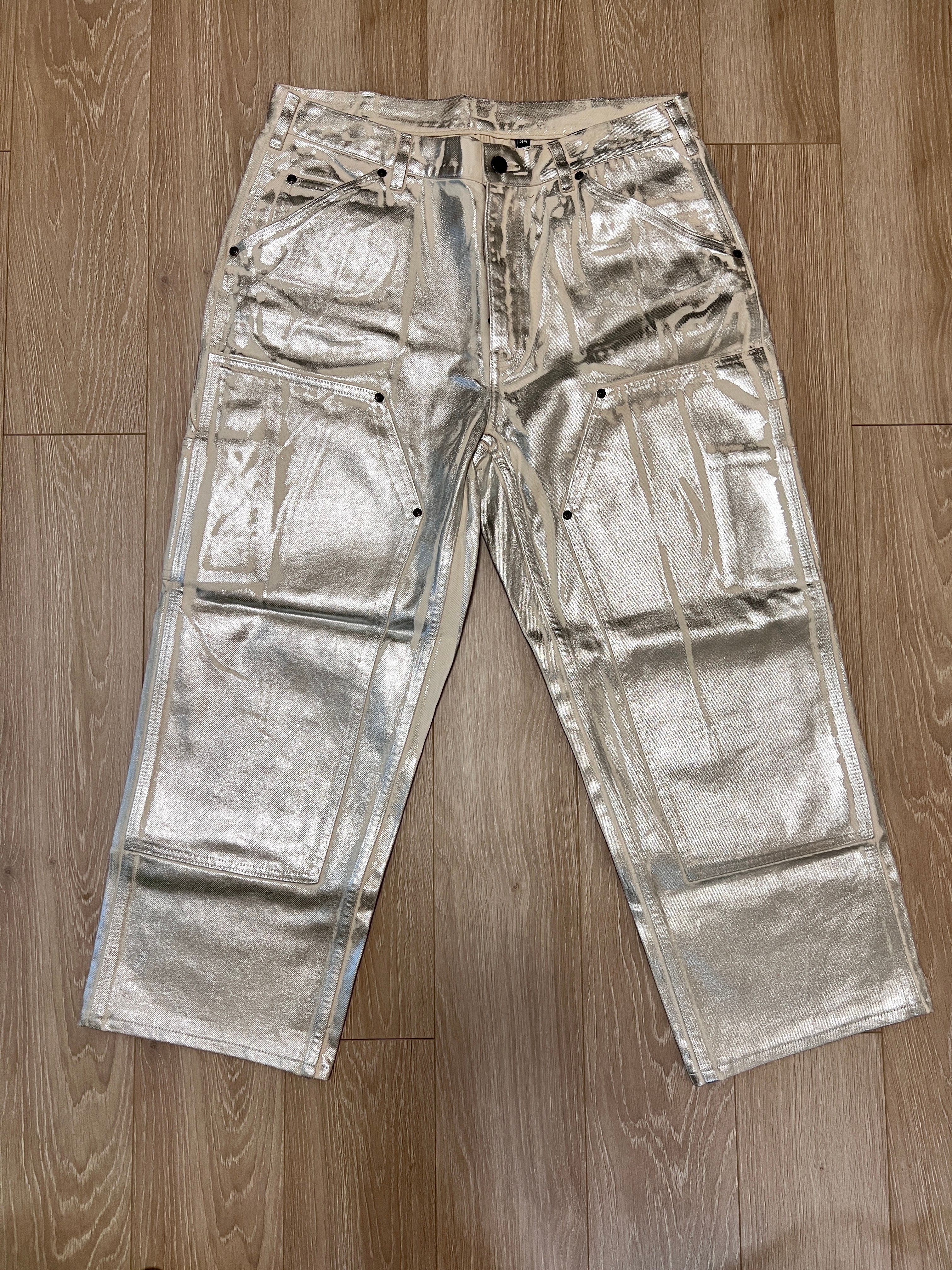 Supreme x MM6 Maison Margiela Foil Double Knee Painter Pant "Natural"