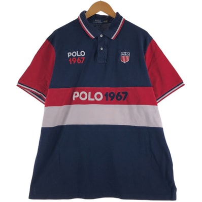 古着 ラルフローレン Ralph Lauren POLO RALPH LAUREN CLASSIC FIT POLO 1967 半袖 ポロシャツ メンズXXL相当/eaa559680