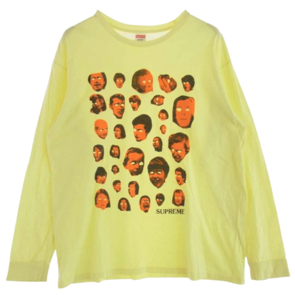 傷や汚れあり】Supreme シュプリーム Tシャツ 19AW Faces LS Tee