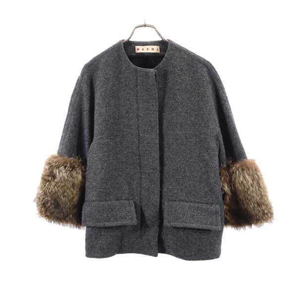 MARNI マルニ ノーカラージャケット