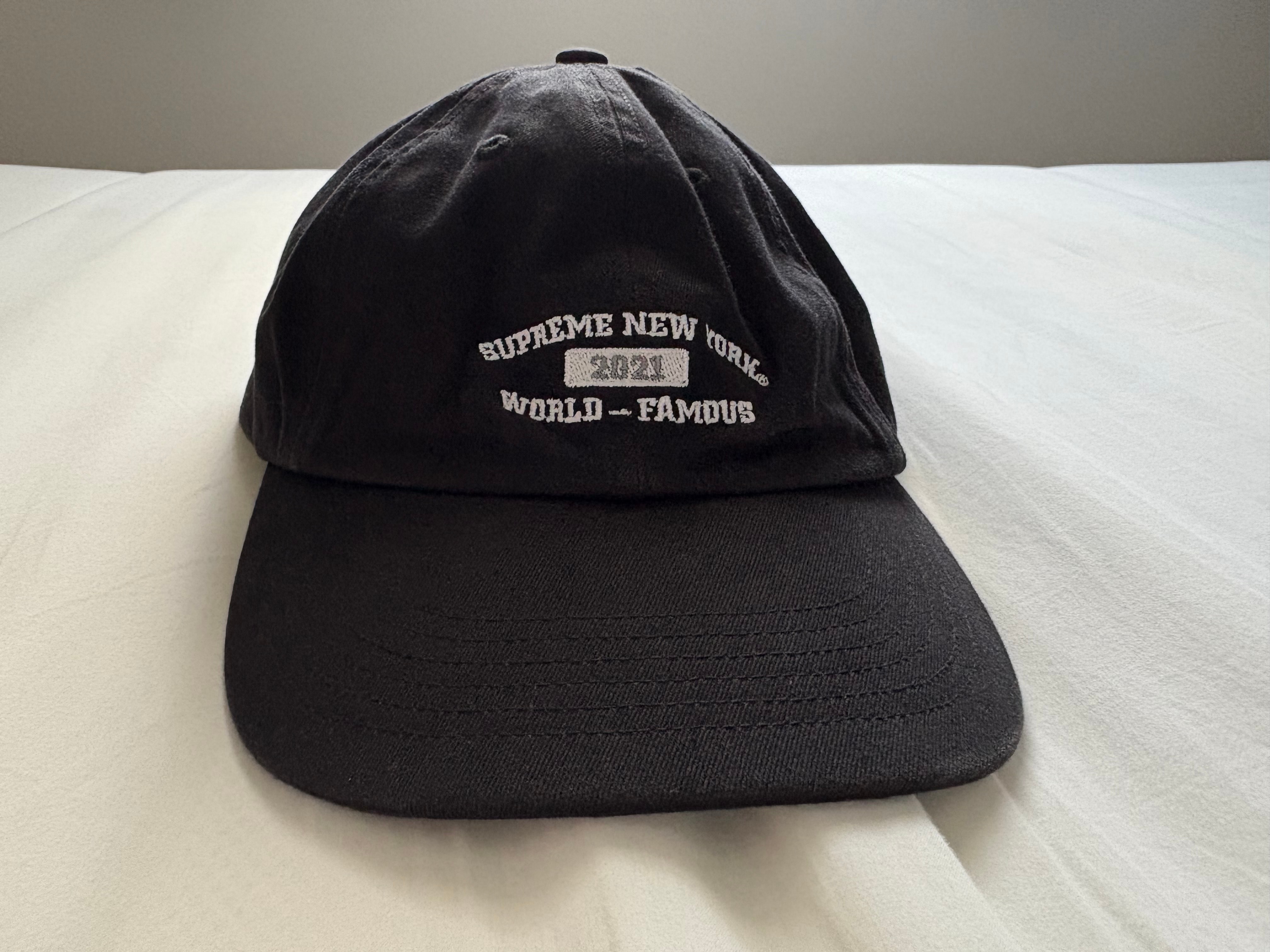 Supreme World Famous 6-Panel "Black"