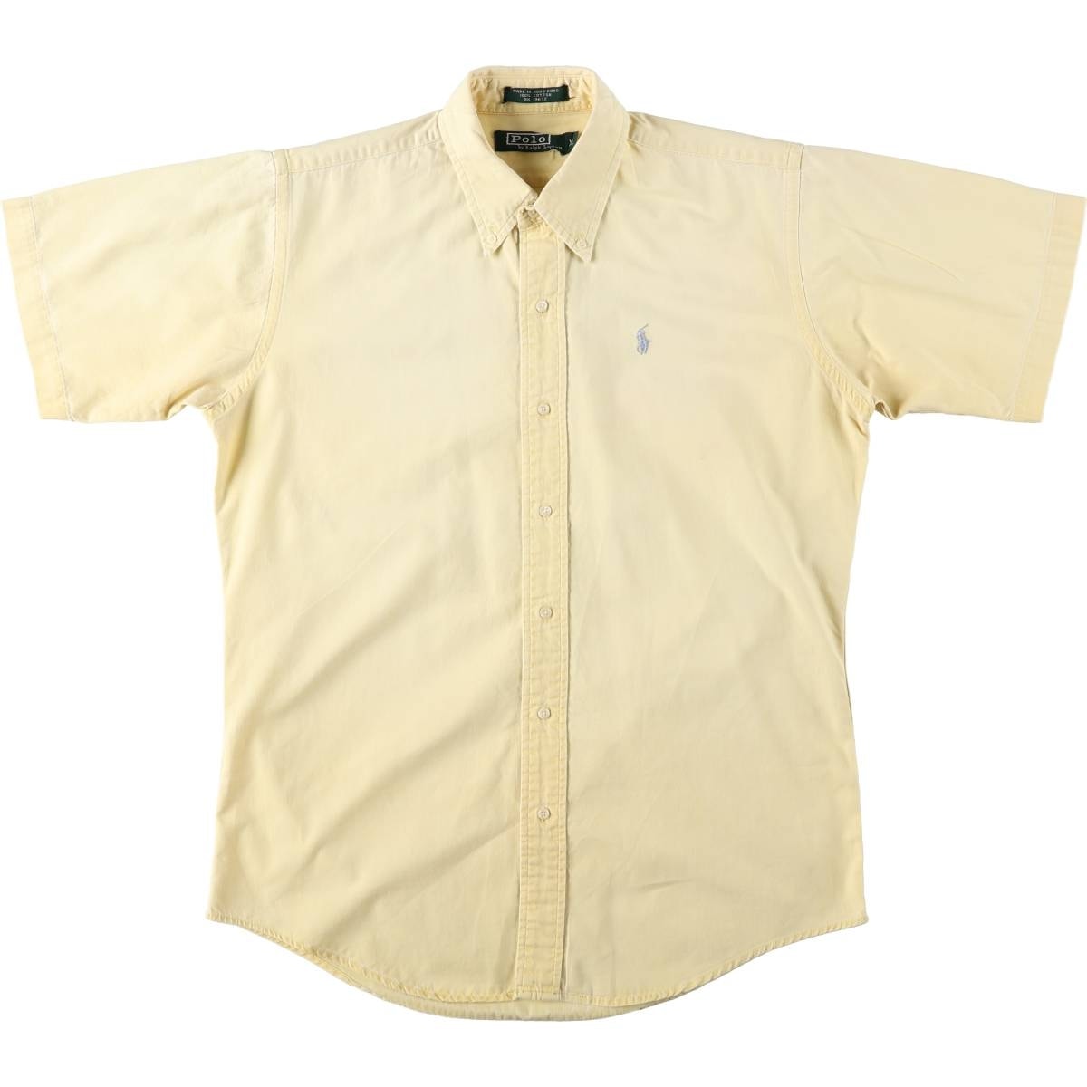 古着 80年代 ラルフローレン Ralph Lauren POLO by Ralph Lauren 半袖 ボタンダウンシャツ メンズXL相当 ヴィンテージ/eaa668658