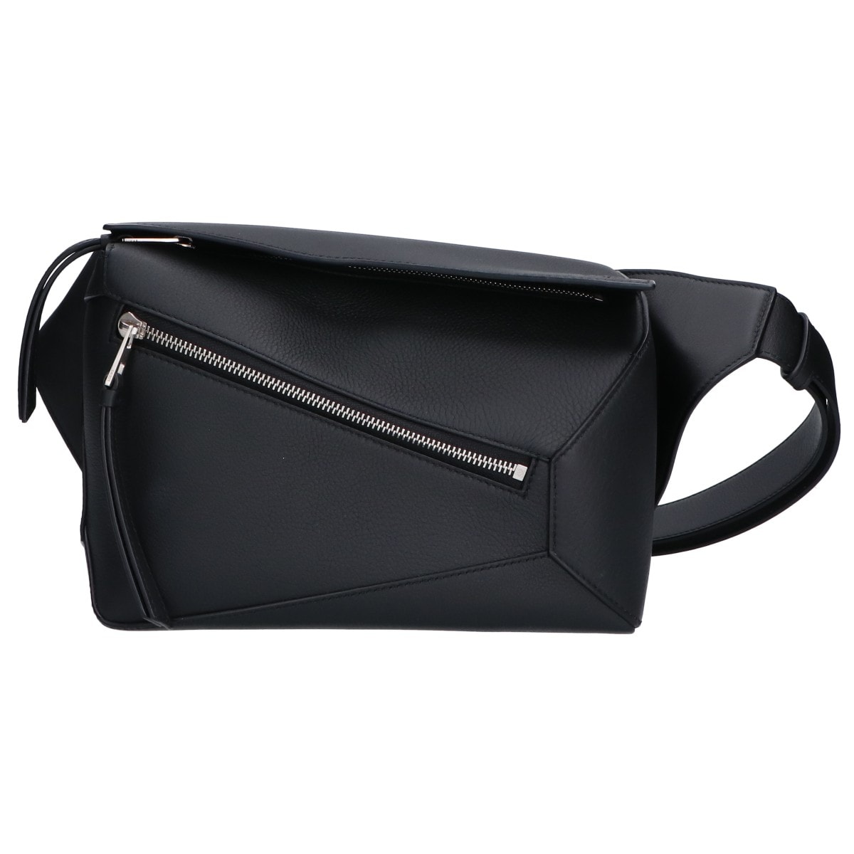 ロエベ グレインカーフ パズル バムバッグ スモール