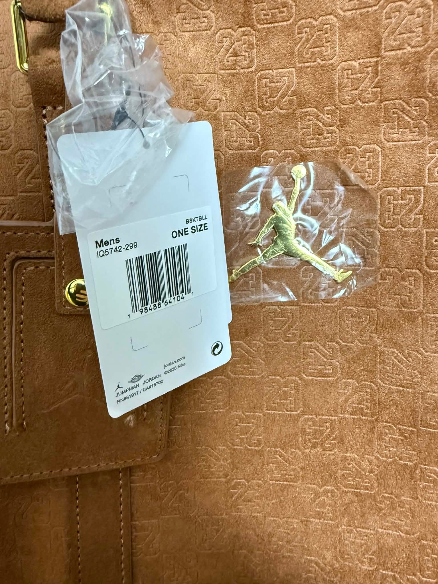 Nike Jordan Brand Monogram Duffle Bag (25L) 