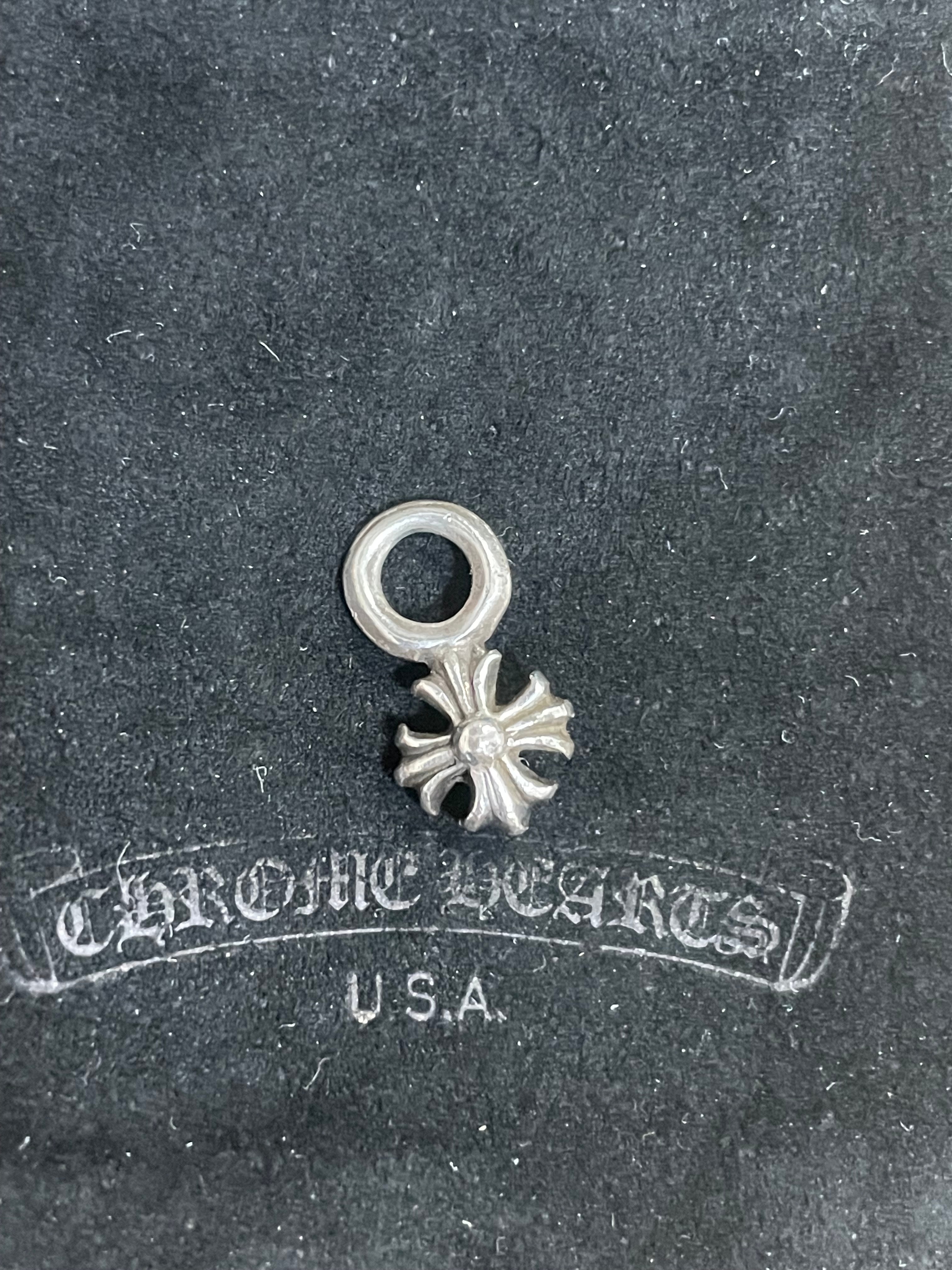 Chrome Hearts #A Stack Charm CH Plus "Silver"
