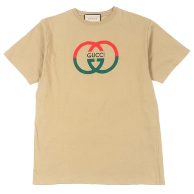 美品 グッチ
半袖Tシャツ ブラウン メンズ XS 771758