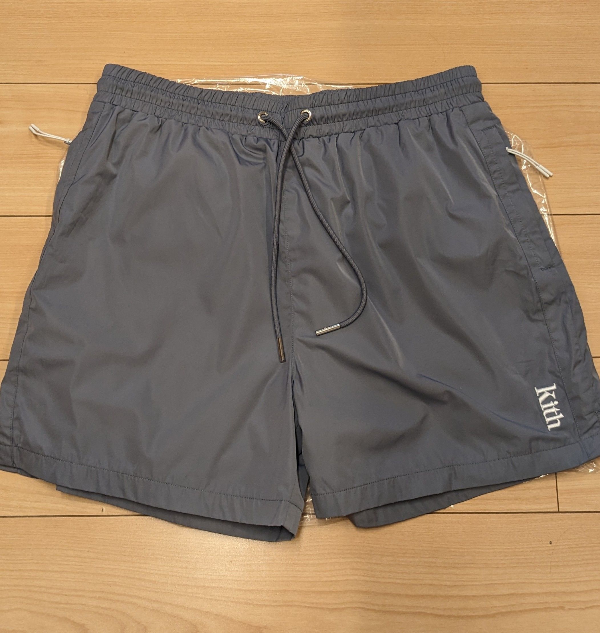 Kith Nylon Active Short "Granite"
