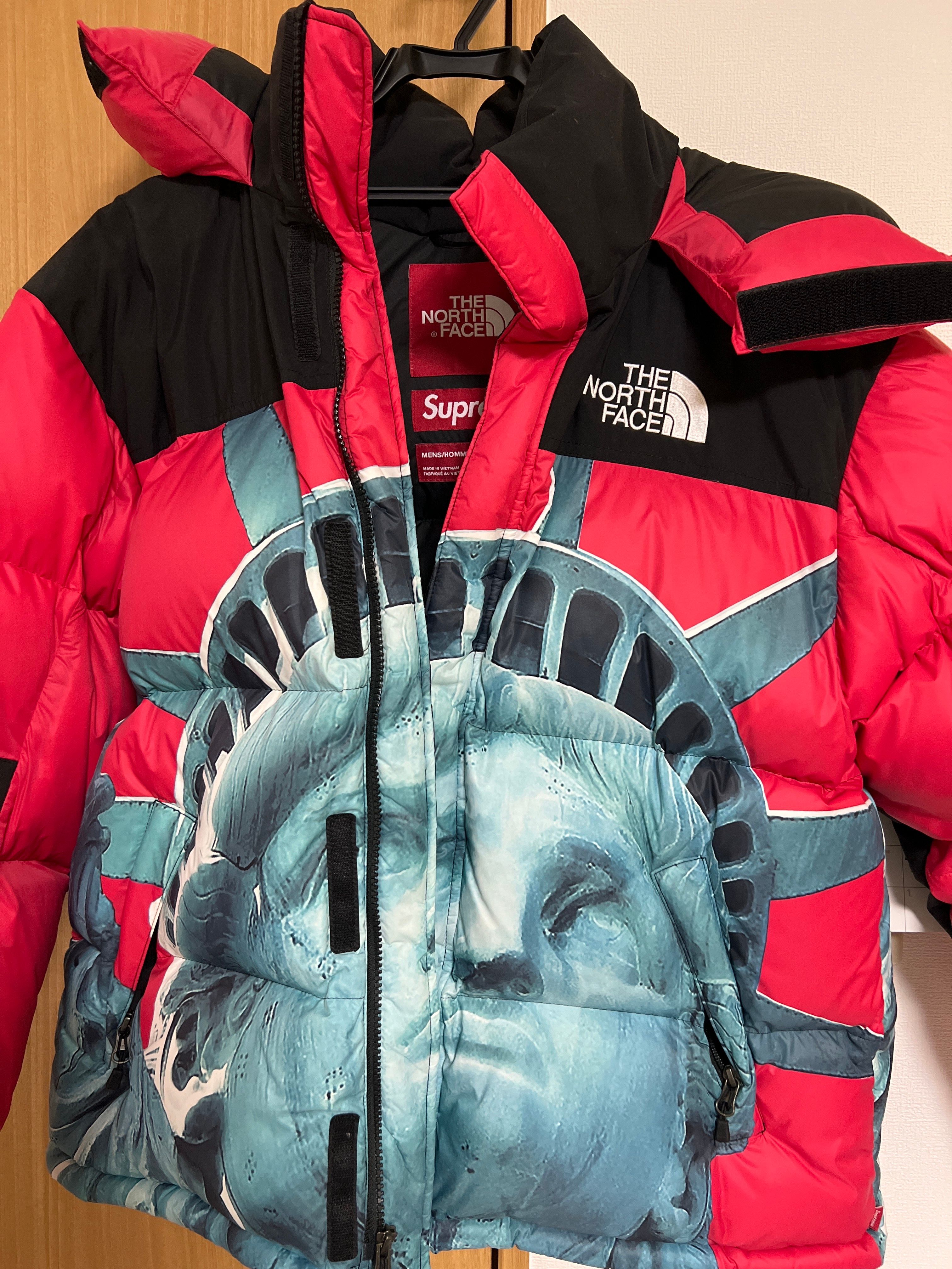 Supreme x The North Face Statue of Liberty Baltoro Jacket "Red"