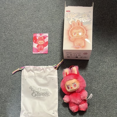 POP MART THE MONSTERS (LABUBU) Big into Energy Series Plush Pendant LOVE
